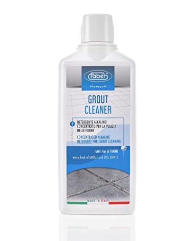 FABER Grout Cleaner, Heavy Duty Grout Cleaner for Every Kind Grout and Tile Joints - Friendly and Safe Cleaner - Removes/Deep Cleans Dirt, Grease, & Grime - Safe for All Alkali-Resistant Surfaces