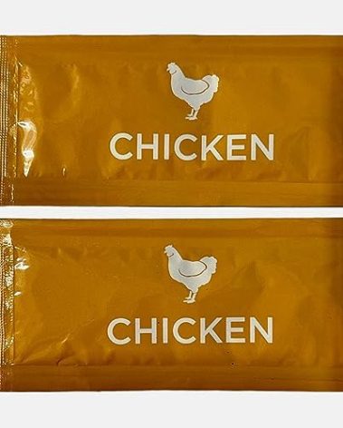 SAVORY CHOICE Reduced Sodium Chicken Broth Concentrate, 45 Packets (9.6g) - Gluten-Free, Diary-Free Broth Concentrate