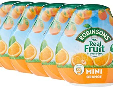 Robinsons Mini - No Added Sugar - Low Calorie - Orange, 6 Count