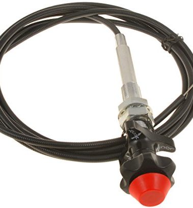 Dorman 55204 Control Cables With 2 In. Black Knob, 10 Ft. Length Universal Fit