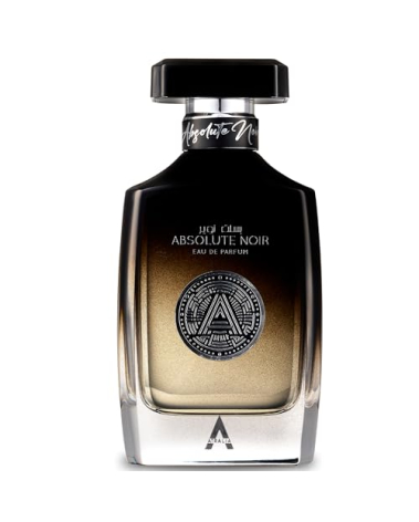 Atralia Absolute Noir Eau De Parfum for Men 100Ml 3.4Oz - Luxurious and Long Lasting Fragrances with Top Notes of Bergamot, Lemon, Grapefruit, Pink Pepper - Best Alternative for Absolu Aventus