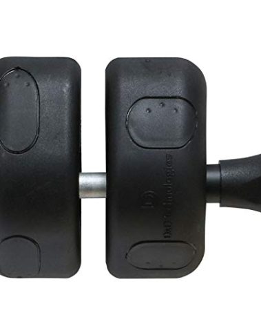 D&D Technologies MLSPS2S MagnaLatch Side Pull, General Purpose Magnetic Gate Latch, for Square Gate Frame and Post, Metal, Wood, Vinyl Fences, Black