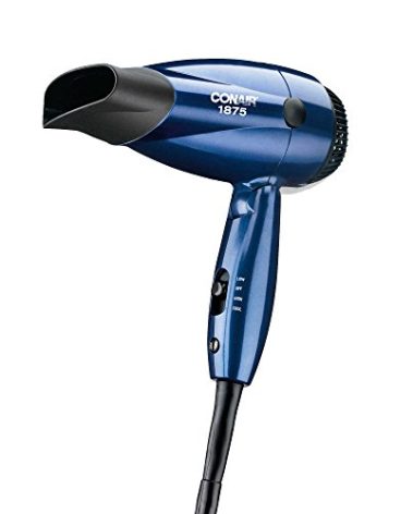 Conair Ion Shine Dual Voltage 1875 Watt Compact Folding Hair Dryer