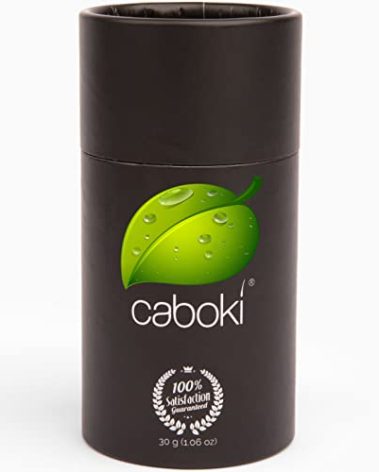 Caboki Hair Loss Concealer, All-Natural Hair Building Fiber. Make Thin Hair Look 10X Fuller Instantly. Eliminate the Appearance of Bald Spot and Thinning Hair (30G, 90-Day Supply). Black