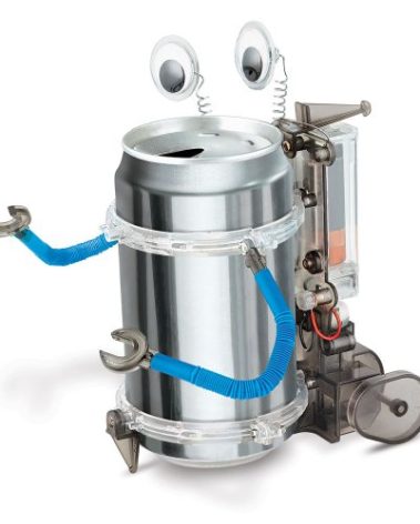 4M Toysmith, KidzRobotix Tin Can Robot, DIY Science Kits STEM Powered Kids, For Boys & Girls Ages 8+