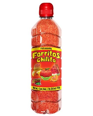 Zumba Pica Forritos Mexican Candy Chili Powder 1.7lb (750gr) - Tangy Chili Powder to Sprinkle Fruits - Dulces Mexicanos Picantes