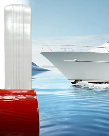 5" Self-Adhesive Keel Guard – Durable Protection for Fiberglass & Aluminum Boats Against Rocks, Oyster Beds, and Scratches – Easy Installation（8 Feet Length）