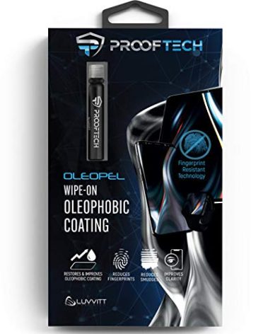 OLEOPEL Oleophobic Coating Kit for 3 Applications | Anti Fingerprint Wipe On Liquid for All Smartphones Tablets Smart Watches Glasses Camera Lenses and Touch Screens - Bottle