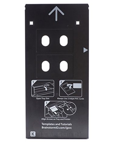 Inkjet PVC Card Tray for Canon PIXMA PRO-10 and PRO-100 (Canon K Tray Printers)