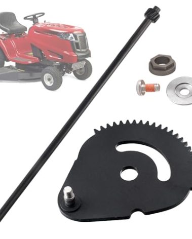 938-05078 Steering Shaft & 617-04024A Steering Gear Assembly Compatible with MTD/Troy-Bilt/Yard Man/Yard Machines/Bolens Lawn Tractor Replace Number 738-05078, 617-04024, with a Washer