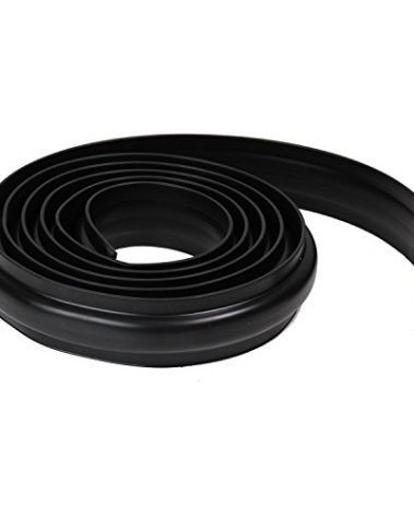 EasyFlex Marine D-Profile Dock Edging, Black, 10' Coil
