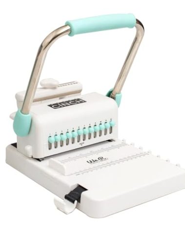 We R Memory Keepers Cinch Book Binding Machine Version 2, Mint, Easy to Use, Slide Ruler, Spiral Binding, Professional Books, Notebooks, Calendars