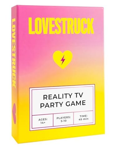 Lovestruck - Reality TV Party Board Game | 5-10 Players, for Groups, Adult Game Night, No TV Knowledge Needed, Social Deduction