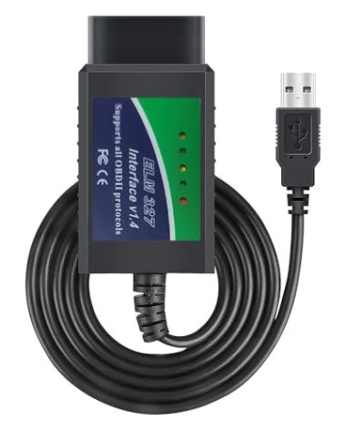 OBD2 Diagnostic Scanner ELM327 V1.4 USB ELM 327 with PIC18F25K80 Chip