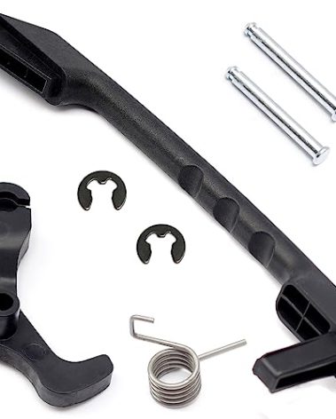 YUXIVCNE 15135441 Rear Tailgate Handle Exterior Textured Lever Compatible with Hummer H2 SUV 2003-2009, Black Rear Liftgate Latch Handle Repair Kit Set