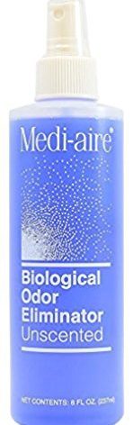 BARD HOME HEALTH DIV 577018U 8 oz. Medi-Aire Biological Odor Eliminator Spray Bottle, Unscented