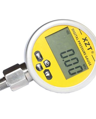 XZT 3.15" 10000 PSI Digital Hydraulic Pressure Gauge,Pressure Manometer, Pressure Sensor with 1/4-Inch NPT Connector,Base Entry