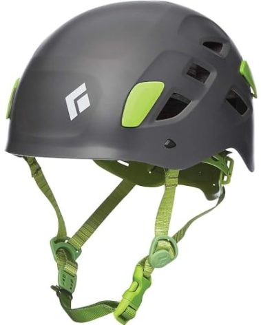 BLACK DIAMOND Half Dome Rock Climbing and Safety Helmet, Slate, Medium/Large