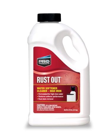 Pro Products - RO05B RO65N Rust Out Water Softener Cleaner And Iron Remover, 4.75 lb.