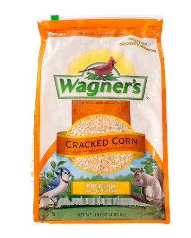 Wagner's 18542 Cracked Corn Wild Bird Food, 10-Pound Bag