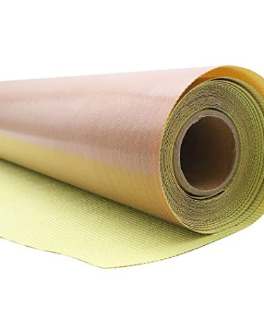 36 in x 15 ft Self-Adhesive PTFE Roll 5 Mil Heat Press Cover Roll PTFE Coated Heat Resistant Fabric