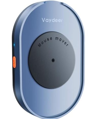 Vaydeer Undetectable Mouse Mover, M4 Mouse Jiggler Device with ON/Off Switch, Driver-Free Shaker Wiggler Mouse Movement Simulation for Computer Awakening, Gift Ideal for Men/Women