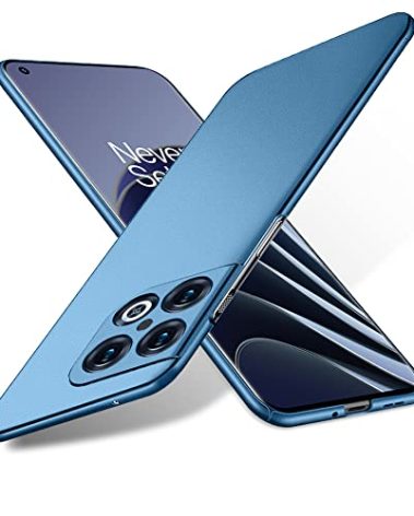 Bastmei for OnePlus 10 Pro Case 5G, Extremely Light Ultra-Light Super Slim Camera Protection Hard PC Cover Case for OnePlus 10 Pro 5G (Gravel Blue)