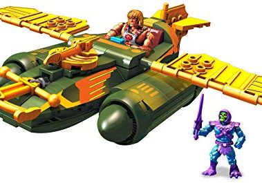 Mega Construx Heroes Wind Raider Attack Micro Action Figure Building Set
