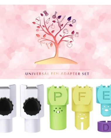 CRAVERLAND Universal Pen Adapter Set for Joy and Joy Xtra,Compatible with Sharpie,Crayola,Sakura,Stabilo and More Hard-Tip Pens Less Than 0.47 Inches