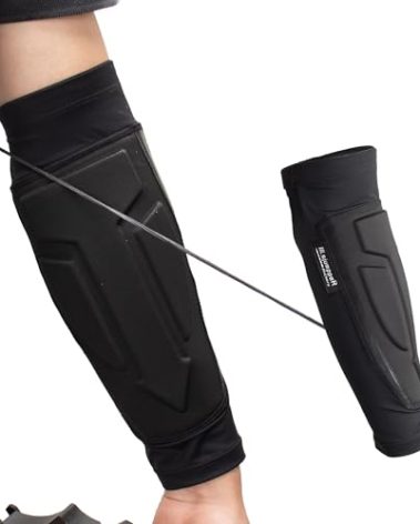 Archery Arm Guard Cooling Arm Sleeve Sun Protection with Full Coverage Forearm Design for Right Left Hand Youth Adult Archers (Black)