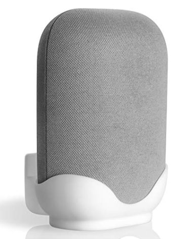 LeongLzt Ouligei Google Nest Audio Speaker Wall Mount/Bracket, in-Built Cable Management System & Easy Installation Speaker Holder Shelf Stand - Elegant & Durable Space Saving Accessory