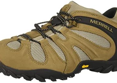 Merrell mens Cham 8 Stretch Hiking Shoe, Kangaroo, 10.5 US