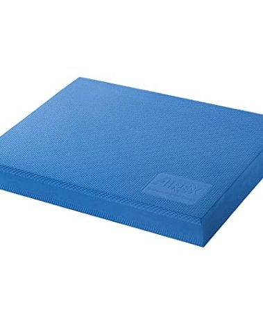 AIREX Balance Pad Basic – Stability Trainer for Balance, Stretching, Physical Therapy, Exercise, Mobility, Rehabilitation and Core Training Non-Slip Closed Cell Foam Premium Balance Pad, Blue, (30-1907)