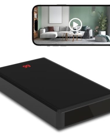 LIBREFLY Hidden Camera Portable Charger, Full HD 1080P WiFi Spy Camera, Discreet Wireless Nanny Cam, Mini Secret Security Surveillance for Indoor Outdoor Use - Night Vision