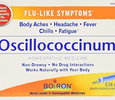 Boiron - Oscillococcinum Quick-Dissolving Pellets for Flu-Like Symptoms - 6 Dose(s)