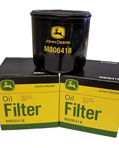 John Deere Original Equipment Package of THREE Oil Filters - M806418