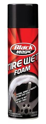 Black Magic (800002220-6PK) Tire Wet Foam - 18 oz., (Pack of 6)