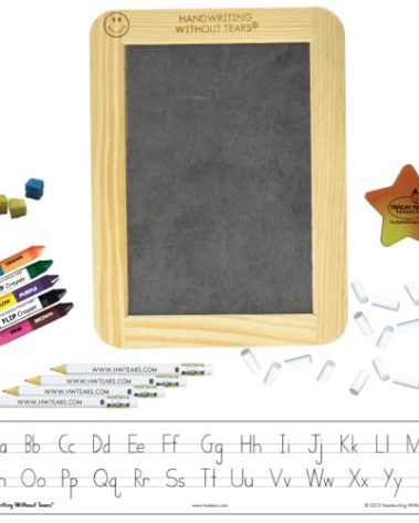 Handwriting Without Tears Slate Chalkboard and Supplies Kit (Starter Print)