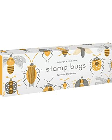 Stamp Bugs (25 stamps, 2 ink colors)