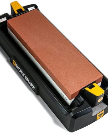 Work Sharp Benchtop Whetstone Knife Sharpener - For Knives & Edged Tools - Kitchen, Pocket, & Fillet Knives