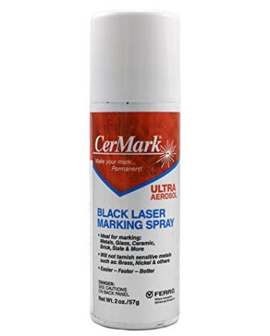 CerMark Ultra Laser Marking Aerosol, 2oz