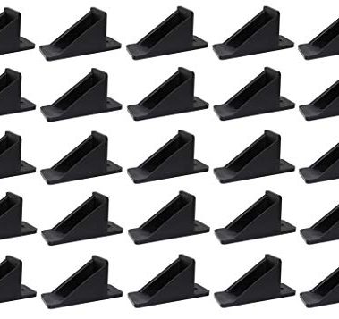 V2-MINI Roof Guard Snow Guard Prevent Sliding Ice Snow Stop Buildup Plastic Multipack-Multicolor (50, Black)