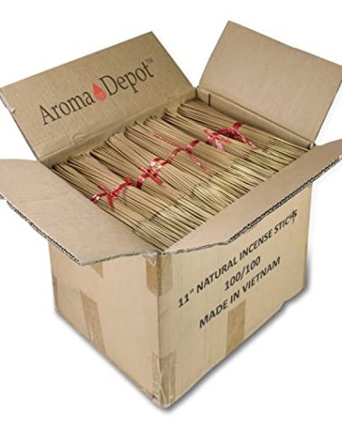 10 Bundles Unscented 1000 Wood Pulp 11'' Incense Sticks Premium Natural Uncolored (Punk Sticks) 10 Pack. Add Any Aroma Depot Fragrance Oils to Make Your own Scented Sticks.