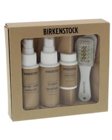 Birkenstock Womens Shoes Deluxe Shoe Care Kit, White, 53 EU/One Size M US