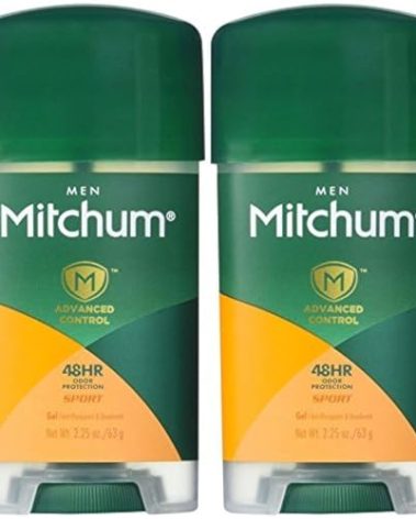 Mitchum Clear Gel Antiperspirant & Deodorant for Men, Super Sport - 2.25 oz - 2 pk
