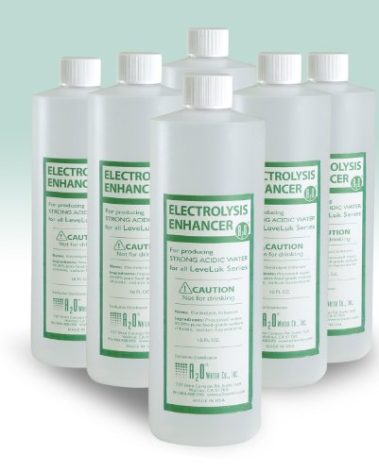 A2O Water - Made in USA, Electrolysis Enhancer - 16 Fl. Oz. (6 Bottles/pack), 473 ml