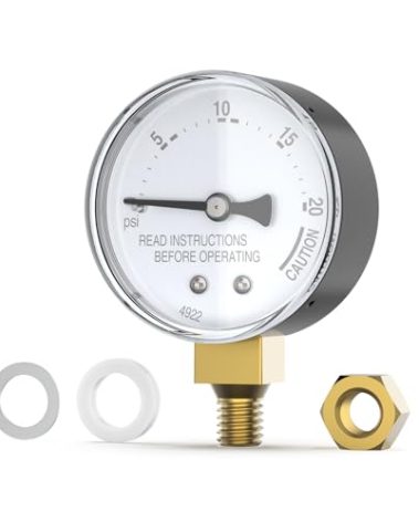85772 Pressure Canner Steam Gauge Replacement Parts for Presto 01/CG22 0175001 0175005 0175006 0175107 01755 0178001 0178005 0178006 0178107 0178410, Pressure Cooker Parts