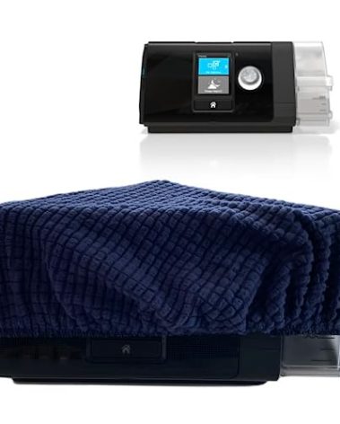 Live Easy - CPAP Dust Cover - CPAP Hose Cover - Protect Your CPAP Machines for Sleep Apnea & BiPAP Machines - CPAP Cleaning Supplies - CPAP Accessories -Cleaner Machine - CPAP Cover (Navy Blue)
