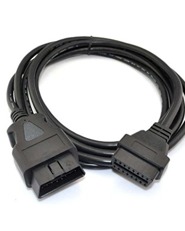 iKKEGOL 9.8ft 3M OBD 2 OBD II 16 Pin Car Male to Female Extension Cable Diagnostic Extender