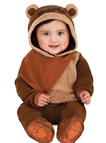 STAR WARS Baby Ewok Costume, Infant Halloween Costume - Officially Licensed